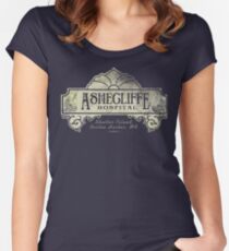 Shutter Island Ashecliffe Hospital Women's Fitted Scoop T-Shirt