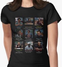 What's your alignment? Women's Fitted T-Shirt