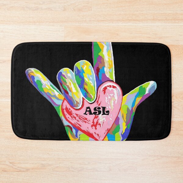 Item preview, I Heart ASL designed and sold by EloiseArt.