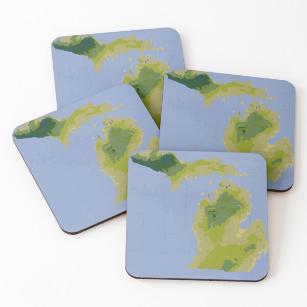 Item preview, Michigan Topography designed and sold by steinibe.