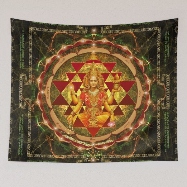 Item preview, Shri Yantra- Maha Lakshmi Ashtakam- Abundance designed and sold by art-by-angels.
