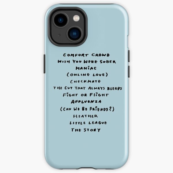 Conan Gray Checkmate Lyrics Cry Me A River iPhone 14, iPhone 14 Plus, iPhone 14 Pro