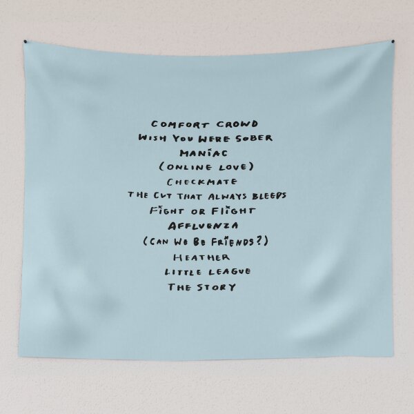 Item preview, Kid Krow Tracklist designed and sold by aestheticqueen.