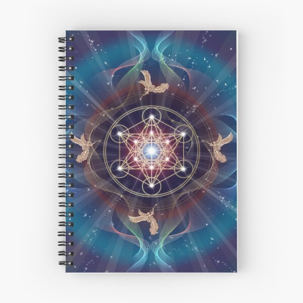 Item preview, Metatron's Cube - Merkabah - Peace and Balance designed and sold by art-by-angels.