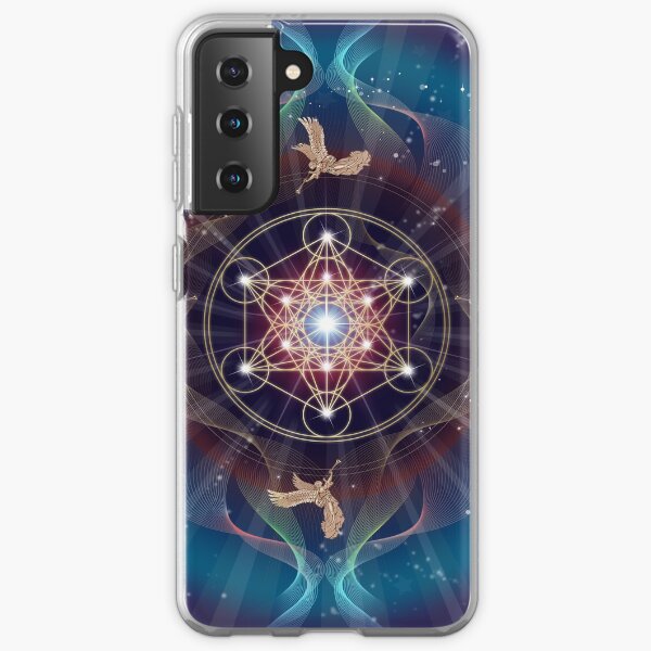 Metatron's Cube - Merkabah - Peace and Balance Samsung Galaxy Soft Case
