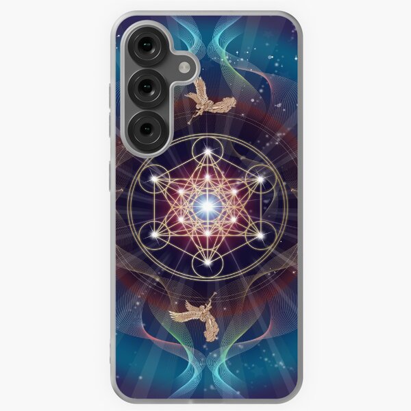 Item preview, Metatron's Cube - Merkabah - Peace and Balance designed and sold by art-by-angels.