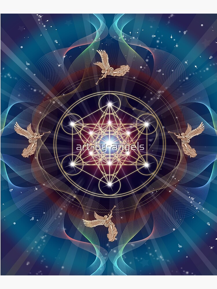 Metatron's Cube - Merkabah - Peace and Balance by art-by-angels