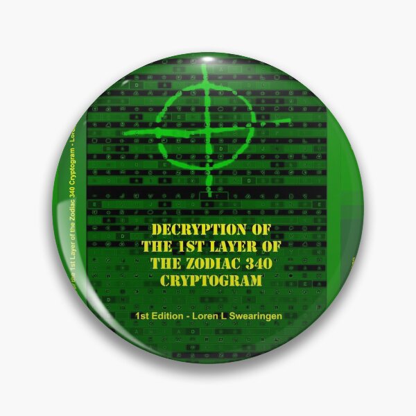 Item preview, Decryption of the 1st Layer of the Z340 designed and sold by Van Sverigen Redbubble Shop.