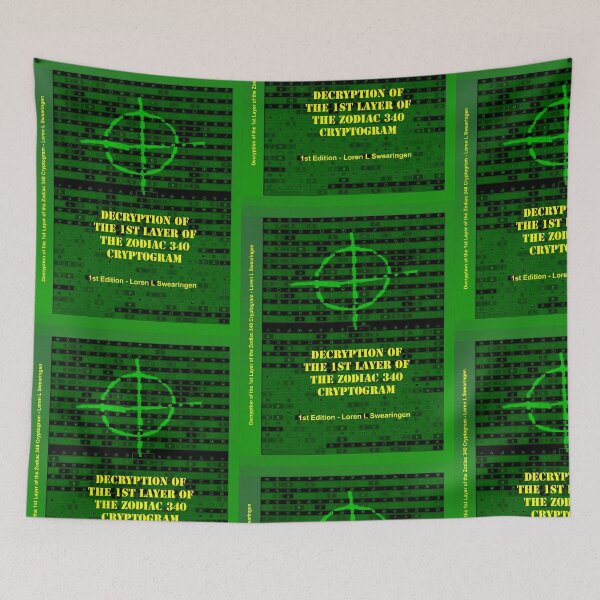 Item preview, Decryption of the 1st Layer of the Z340 designed and sold by Van Sverigen Redbubble Shop.