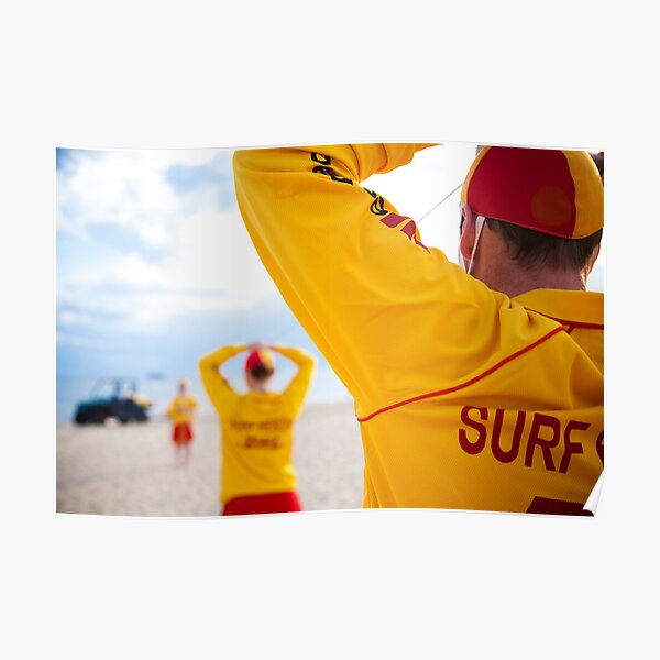 Surf Life Savers Poster
