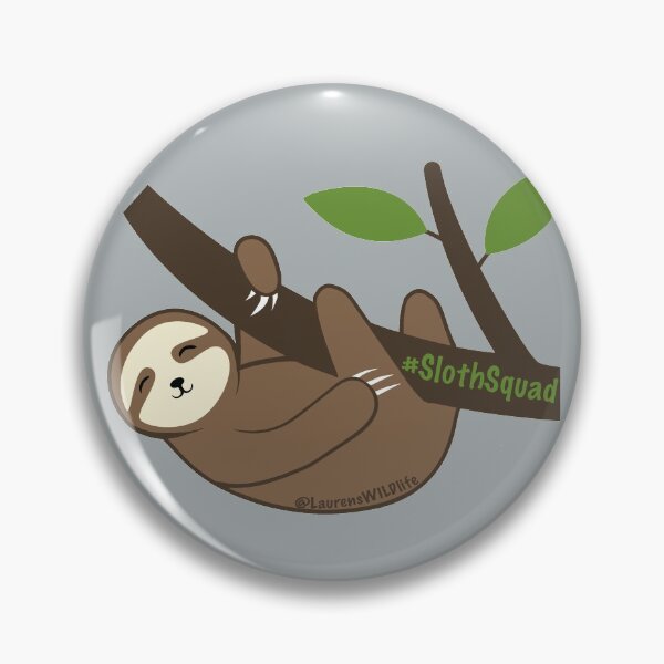 Sloth Friend Pin
