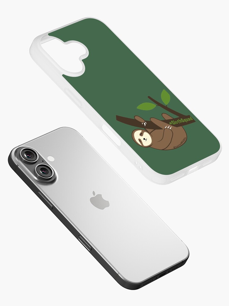 Thumbnail 2 of 5, iPhone Case, Sloth Friend designed and sold by ZookprLauren.