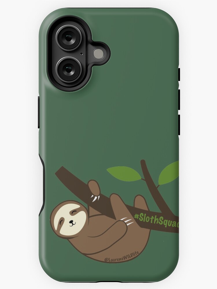 Thumbnail 1 of 4, iPhone Case, Sloth Friend designed and sold by ZookprLauren.