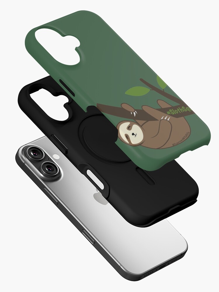 Thumbnail 2 of 4, iPhone Case, Sloth Friend designed and sold by ZookprLauren.