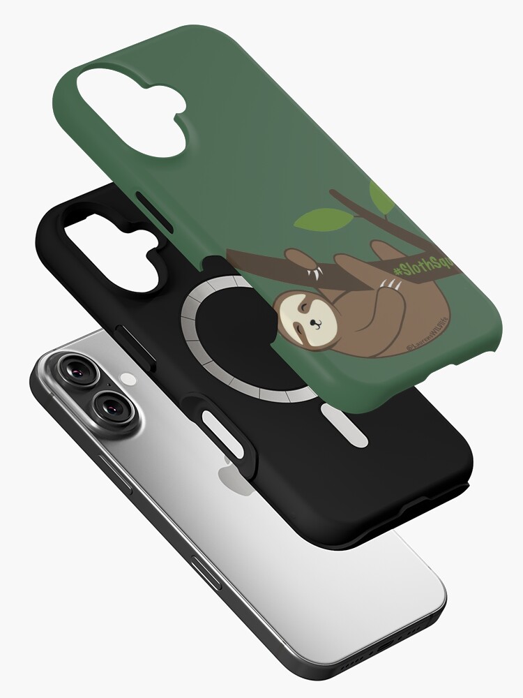 Thumbnail 2 of 4, iPhone Case, Sloth Friend designed and sold by ZookprLauren.