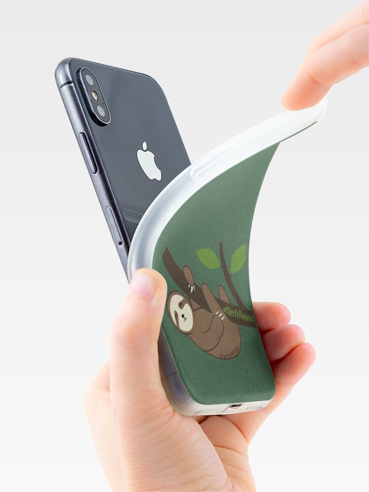 Thumbnail 4 of 5, iPhone Case, Sloth Friend designed and sold by ZookprLauren.