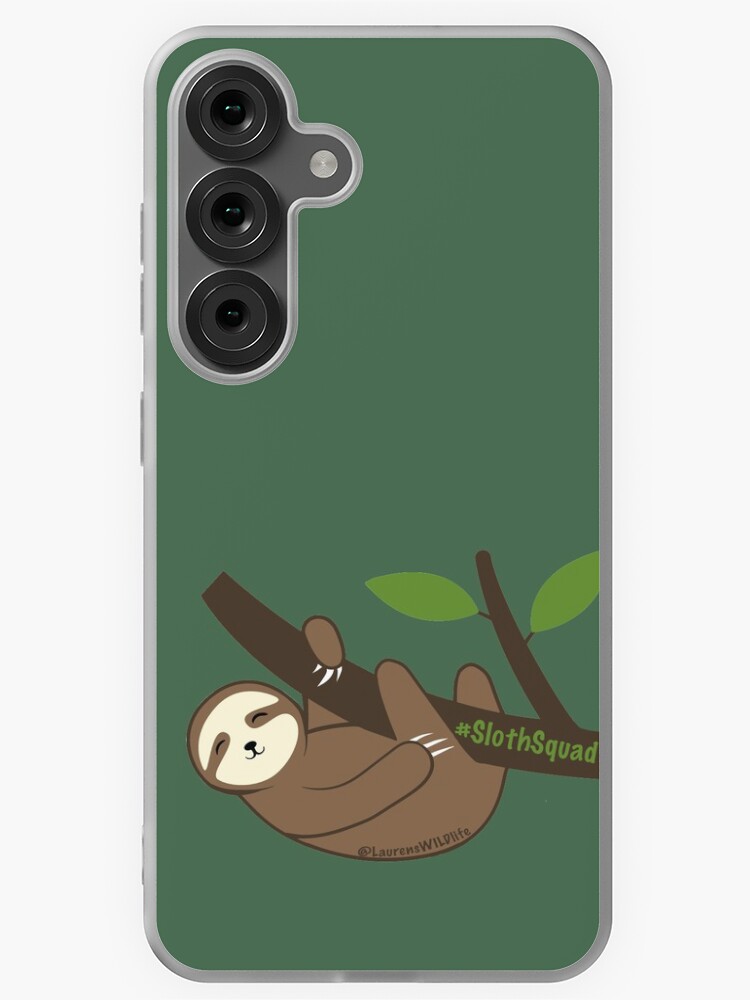 Thumbnail 1 of 4, Samsung Galaxy Phone Case, Sloth Friend designed and sold by ZookprLauren.