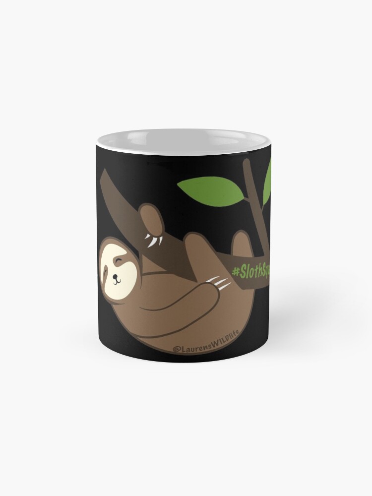 Thumbnail 4 of 6, Coffee Mug, Sloth Friend designed and sold by ZookprLauren.