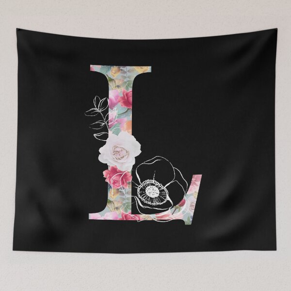 Item preview, Flower Alphabet, Letter L designed and sold by Space-Bug.