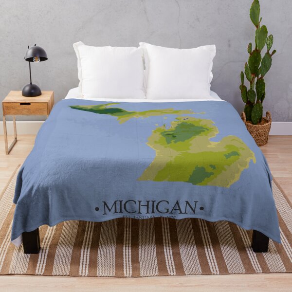 Item preview, Michigan Topography designed and sold by steinibe.