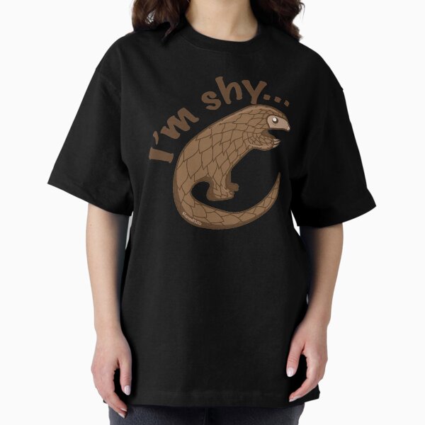 Shy Pangolin Oversized T-Shirt
