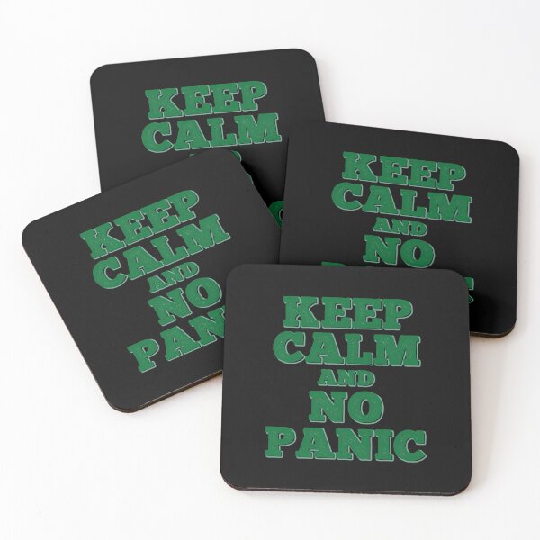 Item preview, Keep Calm And No Panic designed and sold by Yernarb.