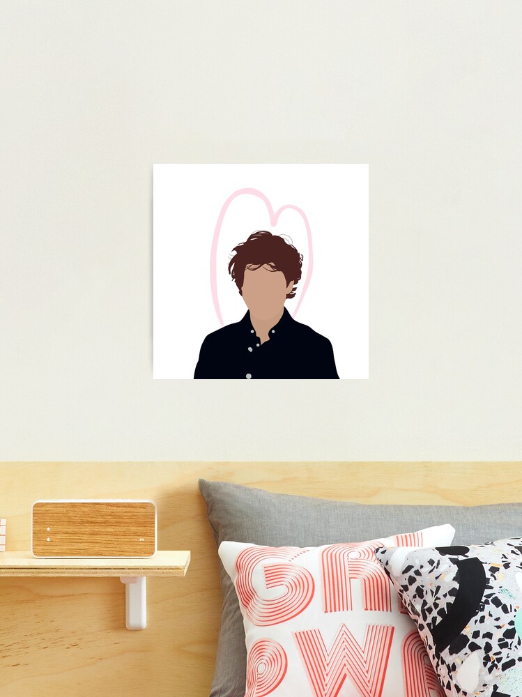 david dobrik neon light insta pic Art Board Print for Sale by amalieedits