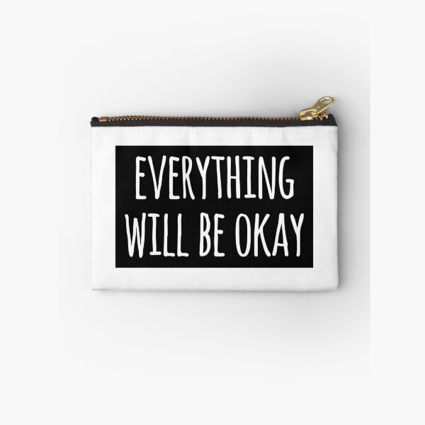 Item preview, everything will be okay designed and sold by QuoteSpirations.