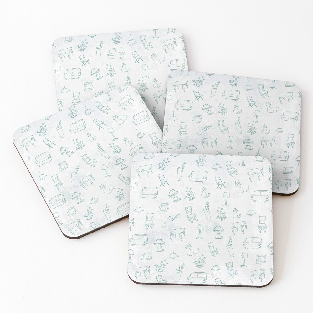 Item preview, Coasters (Set of 4) designed and sold by Raju2018.