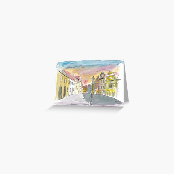 Item preview, Mala Strana Street Scene Prague designed and sold by artshop77.