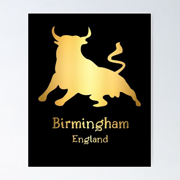 Item preview, Birmingham England Bull designed and sold by Paulele.