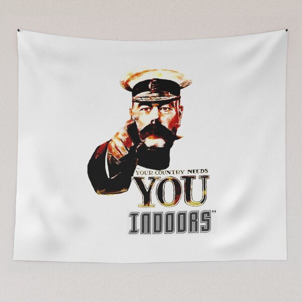 Item preview, Your Country Needs You Indoors designed and sold by PictureNZ.