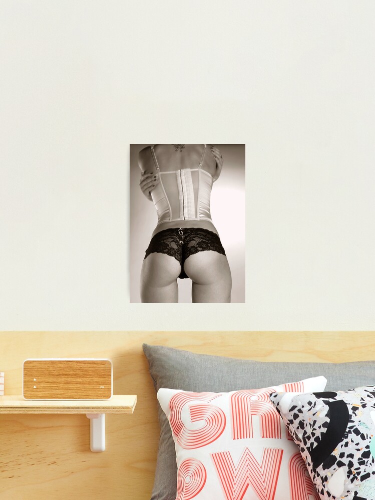 Black Lacey Panties 2 Photographic Print for Sale by Maxoperandi