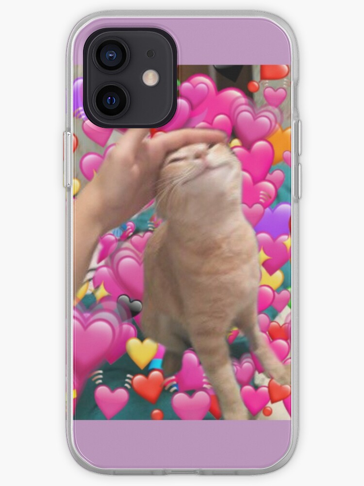 Cat Love Meme Iphone Case Cover By Scabscm Redbubble