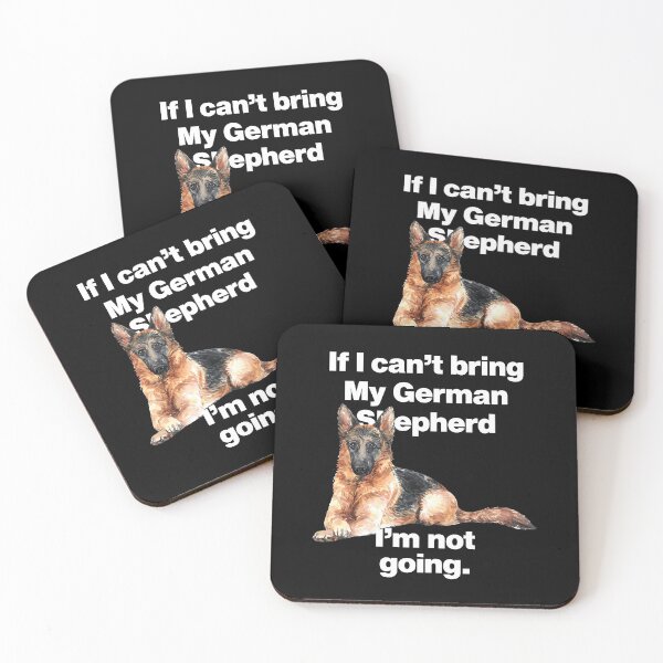 Item preview, If I Cant Bring My German Shepherd, I am not Going designed and sold by HelloFromAja.