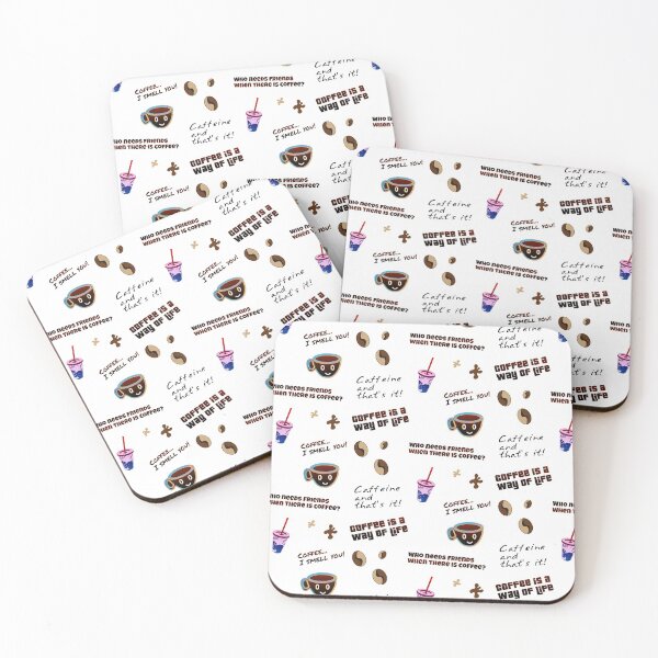 Item preview, Coffee Sticker Pack 7  designed and sold by SassyClassyMe.