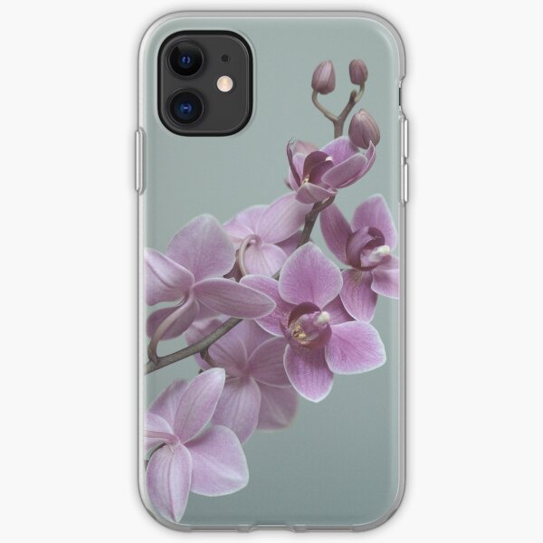Orchid composition iPhone Soft Case