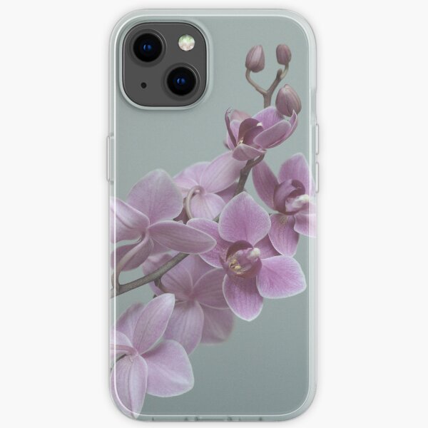Orchid composition iPhone Soft Case
