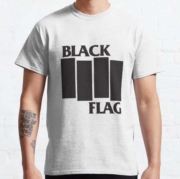 Black Flag Band Logo Classic T-Shirt