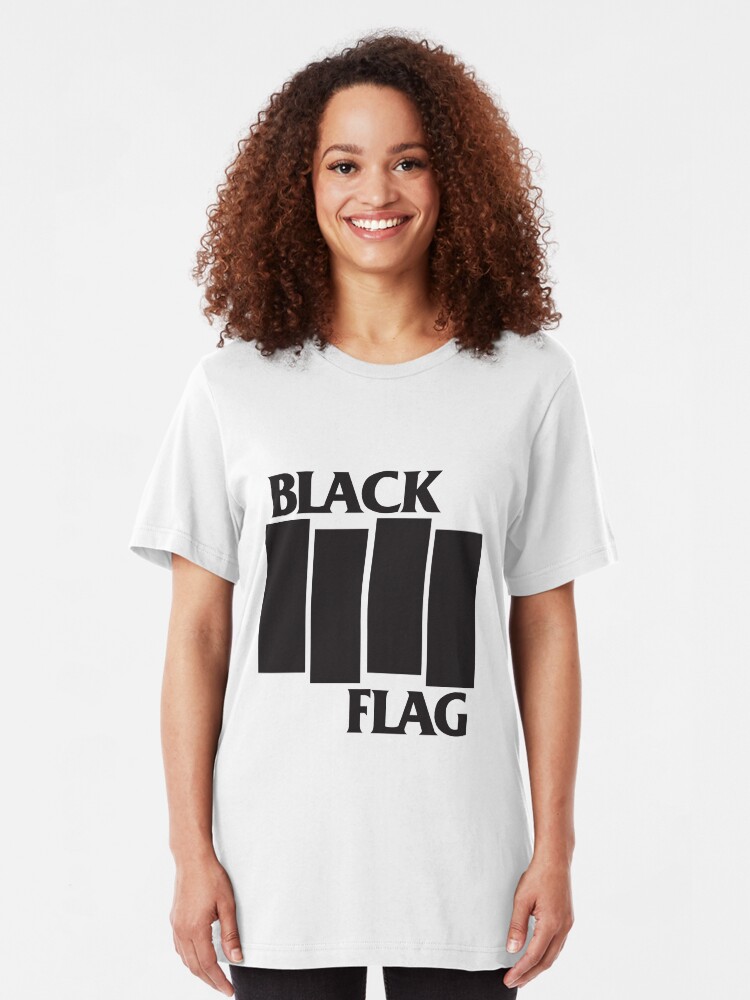black flag band shirt