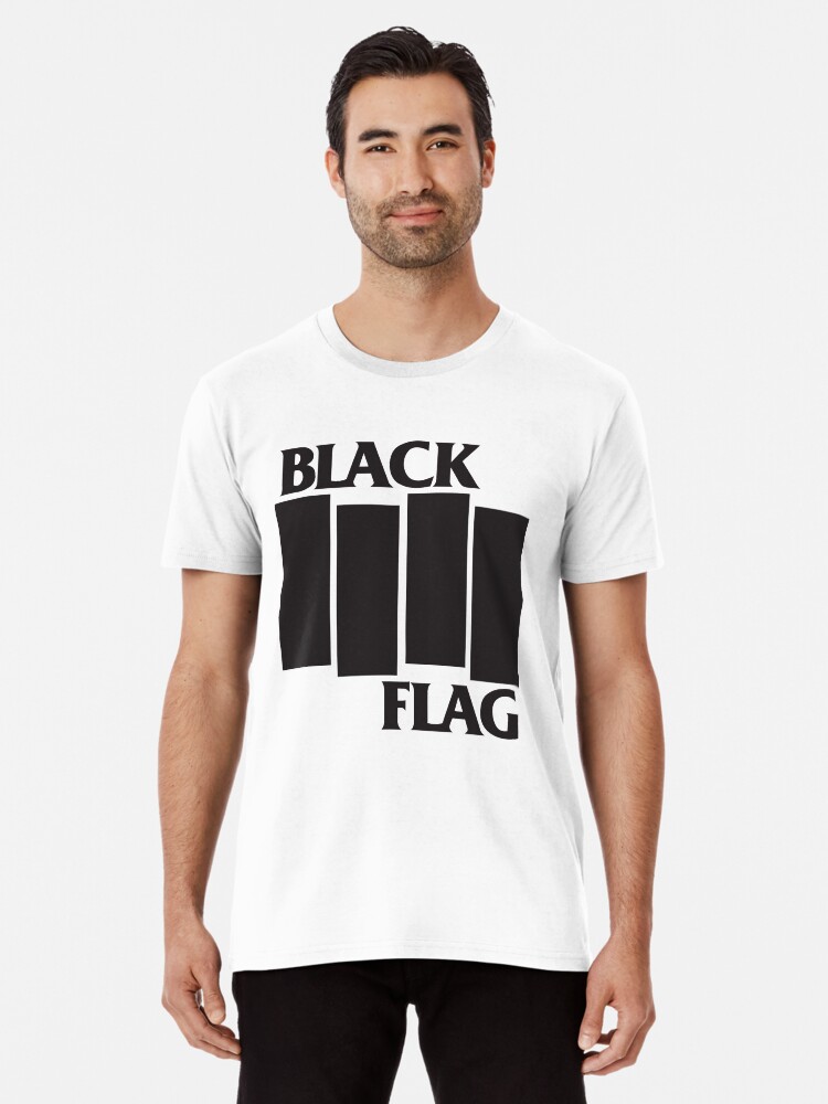 black flag band shirt