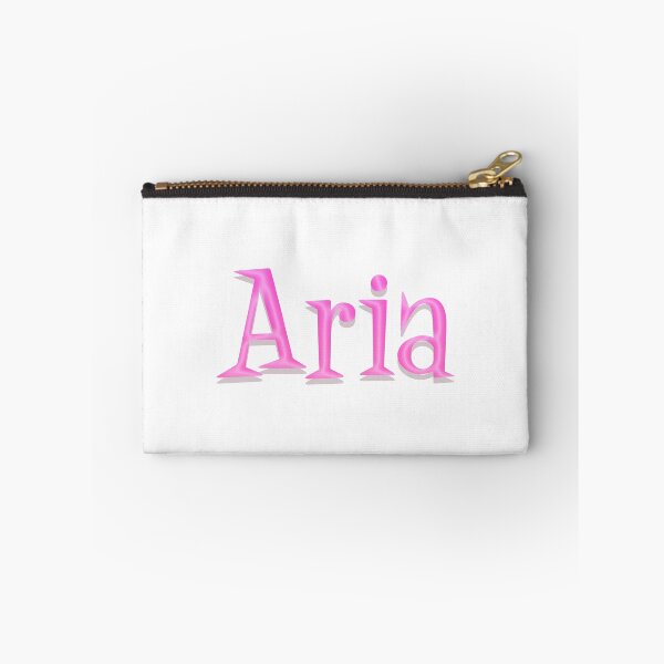 Item preview, Girl Name Aria in Pink Panther Cartoon Typo Style designed and sold by Space-Bug.