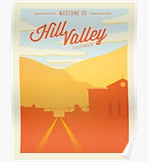 Back to the Future - Welcome To Hill Valley Poster