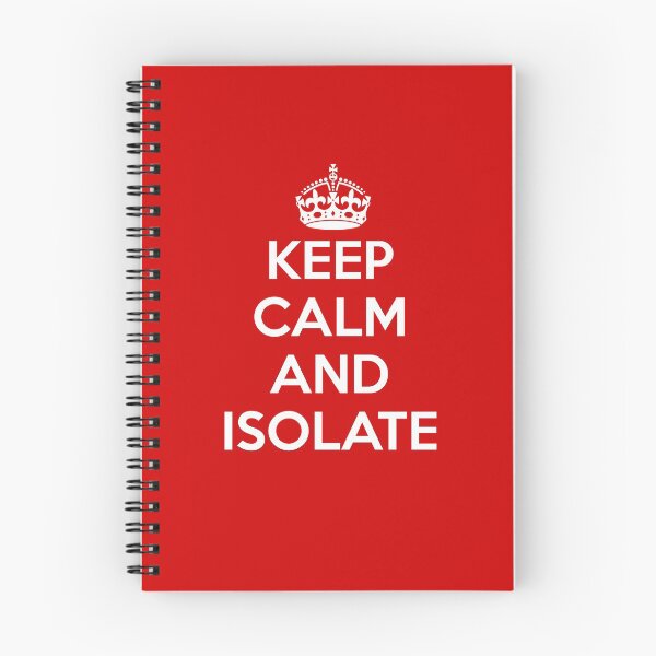 Item preview, keep calm and isolate designed and sold by basitcv.