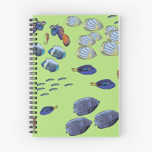 Item preview, Tropical Fish Design on green by Chrissy Wild designed and sold by ChrissyWild.