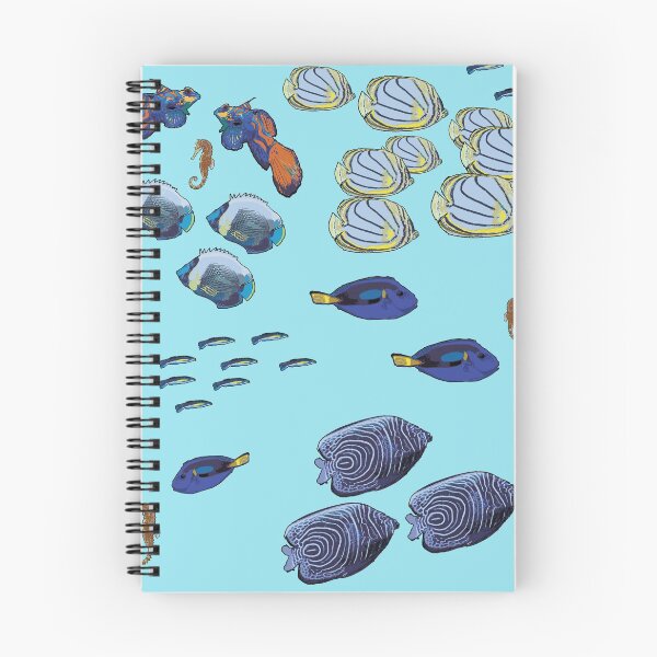 Item preview, Copy of Tropical Fish Design on blue by Chrissy Wild designed and sold by ChrissyWild.