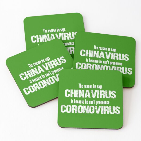 Item preview, Chinavirus - white type designed and sold by bluehair.