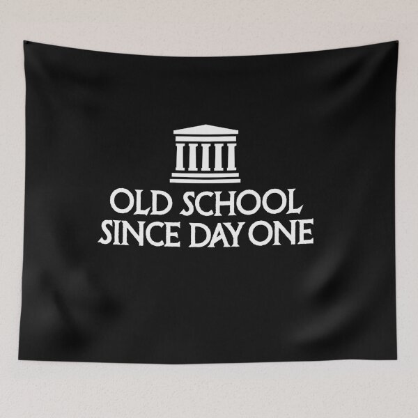 Item preview, Old school since day one History teacher student designed and sold by LaundryFactory.