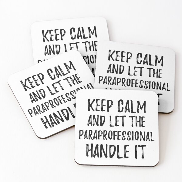 Item preview, Keep Calm And Let The Paraprofessional Handle It designed and sold by FunnyGiftIdeas.