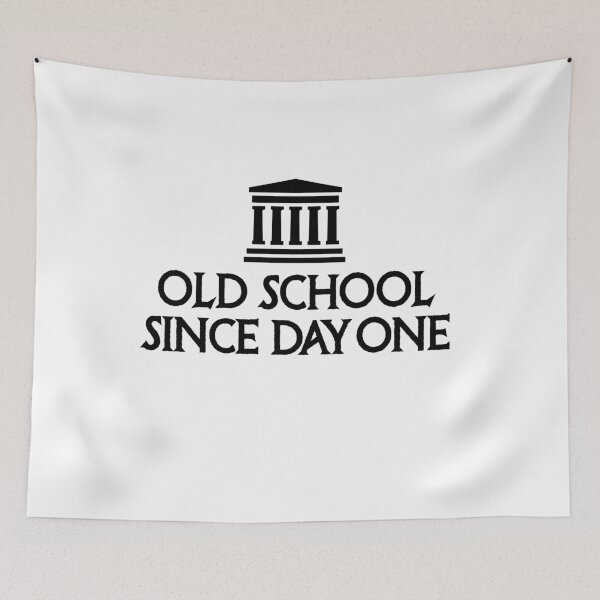 Item preview, Old school since day one History teacher student designed and sold by LaundryFactory.